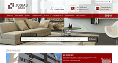 Desktop Screenshot of josiasimoveispg.com.br