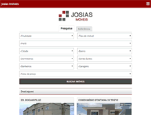 Tablet Screenshot of josiasimoveispg.com.br